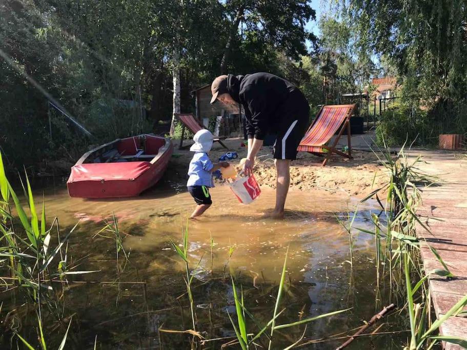 Seeblick Eins Im Waldschloesschen Wendisch Rietz Dış mekan fotoğraf