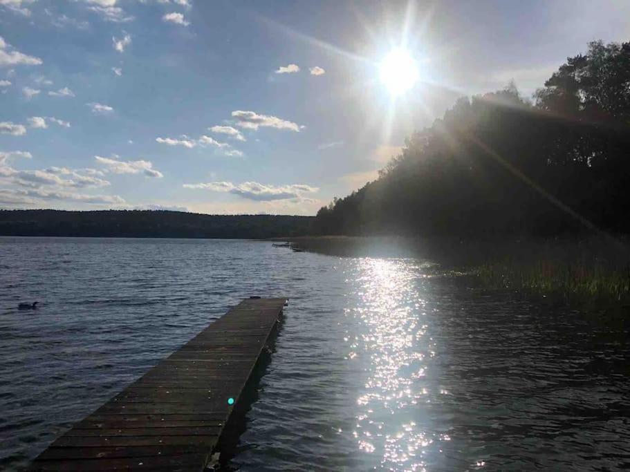 Seeblick Eins Im Waldschloesschen Wendisch Rietz Dış mekan fotoğraf